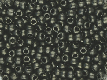 TOHO™ Round 8/0 / HYBRID Metallic Suede / Dark Green / 10g / ~410szt