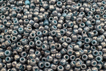 TOHO™ / Round / 11/0 / Gilded Marble Turquoise / 10g
