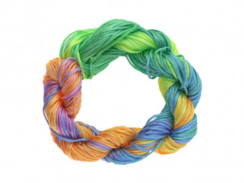 Mcord™ / Sznurek do makramy / nylonowy / 1mm / multikolor / 27m