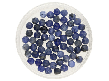 Lapis lazuli / kula fasetowana / 4mm / 30szt