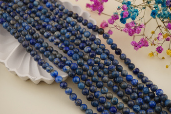 Lapis lazuli / kula / 6mm / sznur / 60szt