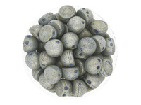 CZECHMATES™ / koraliki szklane / Cabochon / 7mm / Pacifica / Poppy Seed / 5g