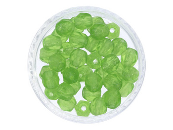 Firepolish™ / 4mm / Matte / Olivine / 40sz