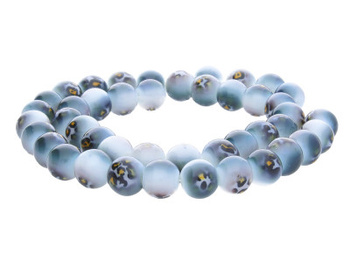 HAPPY™ / kula / 8mm / panterka / 50szt