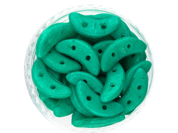 CZECHMATES™ / koraliki szklane / Crescent / 3/10mm / Opaque / Lush Meadow / 5g