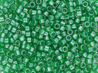 TOHO™ / Treasure 11/0 / Shamrock Lined / Peridot / 5g / ~960szt