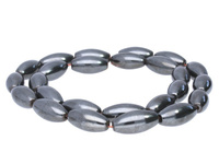 Hematyt, kamień naturalny / oliwka / 12x6x6mm / Classic Black / otwór 1.2mm / 32szt