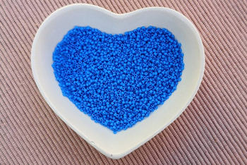 TOHO™ / Round / 15/0 / Opaque Frosted Cornflower / 10g / ~1400szt
