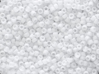 TOHO™ / Round / 11/0 / Opaque Frosted / White / 10g / ~1100szt
