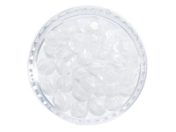 Firepolish™ / 3mm / Matte / Crystal / 40szt