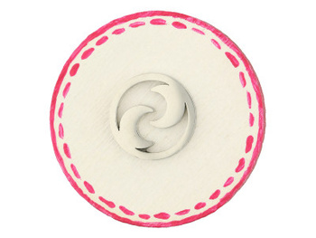 Księżyce / łącznik / stal chirurgiczna / 12mm / srebrny / 1szt