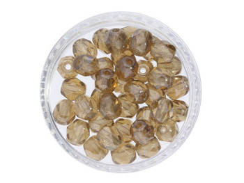 Firepolish™ / 3mm / Luster / Smoky Topaz / 40szt
