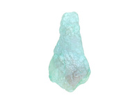 Kwarc tytanowy / grot nieregularny / 35x18x9 / zielony / 1szt