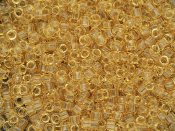 TOHO™ / Treasure 11/0 / Transparent / Lt Topaz / 5g / ~960szt