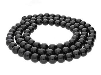 Milly™ / kula / 4mm / czarny / 215szt
