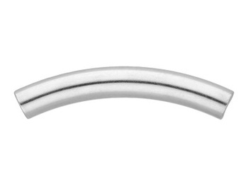 Rurka łuk / stal chirurgiczna / 40mm / otwór 4mm / srebrny / 2szt