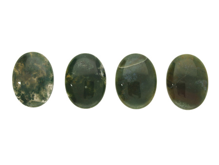 Agat indyjski / kaboszon / owalny / 40x30x8mm / 1szt