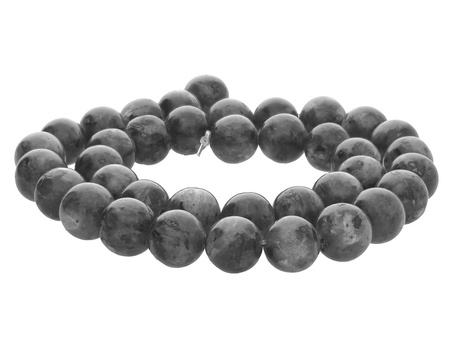 Agat / kula / 10mm / antracytowy / 35szt