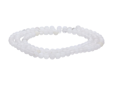 Agat / kula / 3mm / platynowy / 120szt