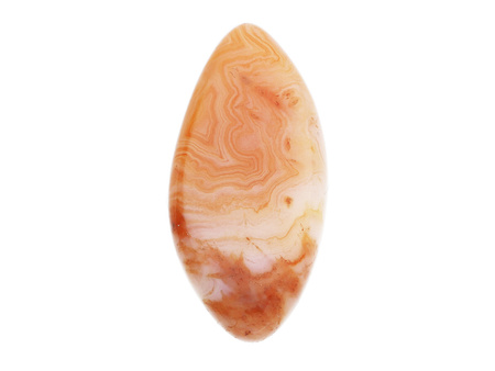 Agat / zawieszka / markiza / 30x16x7mm / ciemny pomarańczowy / 1szt