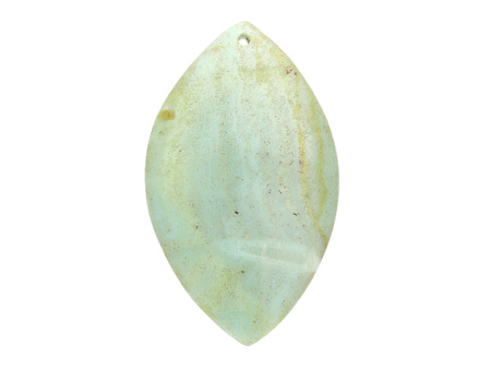 Amazonit / zawieszka / markiza / 62x37x6mm / 1szt