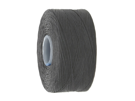 BEADSMITH™ / nić S-LON AA / nylon / Tex 35 / Charocoal / 68.5m