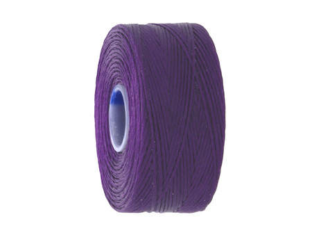 BEADSMITH™ / nić S-LON AA / nylon / Tex 35 / Purple / 68.5m