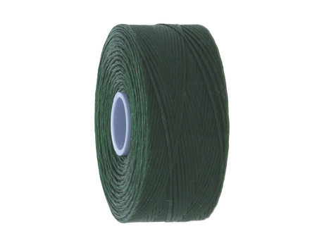 BEADSMITH™ / nić S-LON D / nylon / Tex 45 / Dark Green / 70m