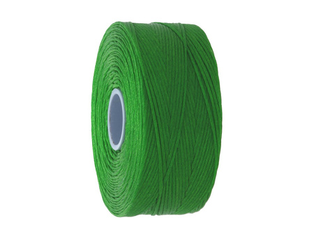 BEADSMITH™ / nić S-LON D / nylon / Tex 45 / Green / 70m