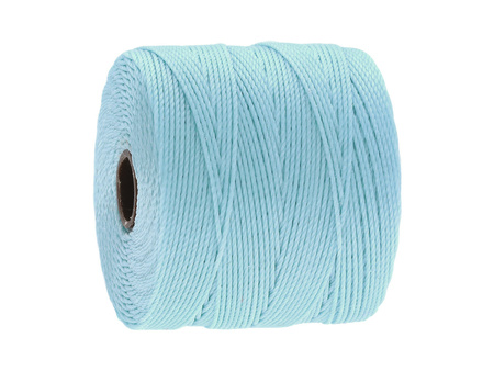 BEADSMITH™ / nić SuperLon Fine / nylon / Tex 135 / Light Blue / 0.5mm / 108m