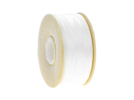 Beadalon™ / nić NYMO / nylon / 0 / White / 105m