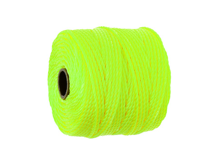 Beadsmith™ / nić SuperLon™ Macrame / nylon / Tex 400 / Neon Yellow / 0.8mm / 32m