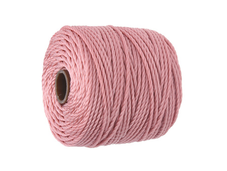 Beadsmith™ / nić SuperLon™ Macrame / nylon / Tex 400 / Rose / 0.8mm / 32m