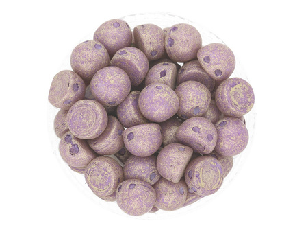 CZECHMATES™ / koraliki szklane / Cabochon / 7mm / Pacifica / Fig / 5g