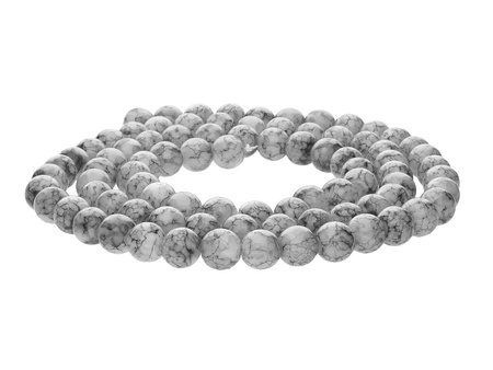 Candy™ / kula / 8mm / szary / 100szt