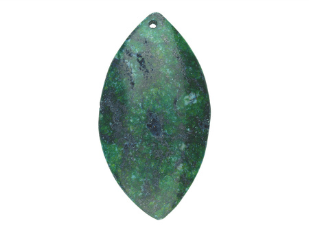 Chryzokola / zawieszka / markiza / 58x31x7mm / 1szt