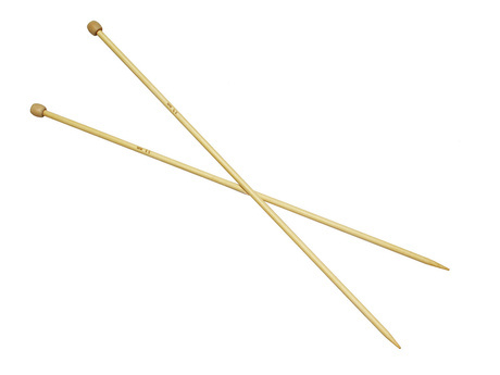 Druty bambusowe / 5.5mm / długość 35cm / 2szt