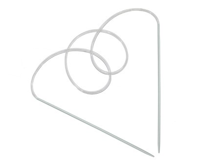 Druty teflonowe na żyłce / 2.5mm / żyłka 50cm / 1szt