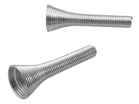 Elementy ozdobne / kolor srebrny / 28mmx10mm / otwór 8.5x3mm / 6szt.