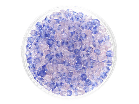 Firepolish™ / 3mm / Dual Coat / Lt. Pink - Blue / 40szt