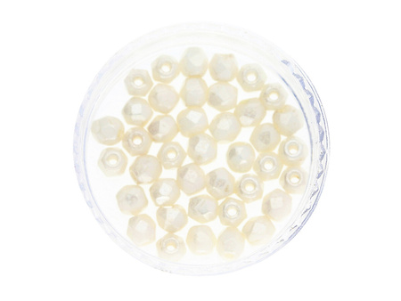 Firepolish™ / 3mm / Luster / Lt. Ivory / 40szt