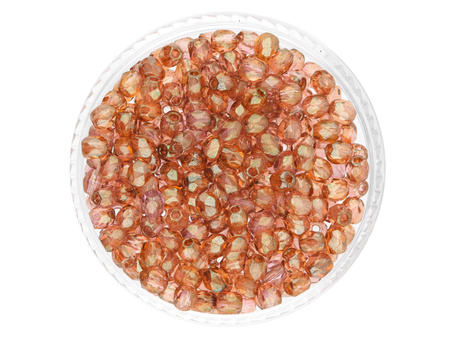 Firepolish™ / 3mm / Luster / Pink / 40szt