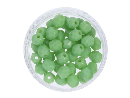 Firepolish™ / 3mm / Opaque / Lt. Olivine / 40szt