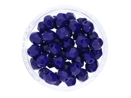 Firepolish™ / 3mm / Opaque / Navy Blue / 40szt