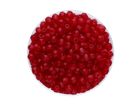 Firepolish™ / 3mm / Opaque / Oxblood / 40szt