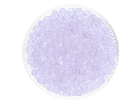 Firepolish™ / 3mm / Transparent / Alexandrite / 40szt