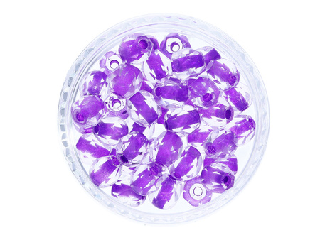 Firepolish™ / 4mm / Inside Color Crystal / Lt. Violet / 40szt