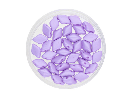 GEMDUO™ / 8x5mm / Powdery / Pastel Purple / 5g / ~35szt