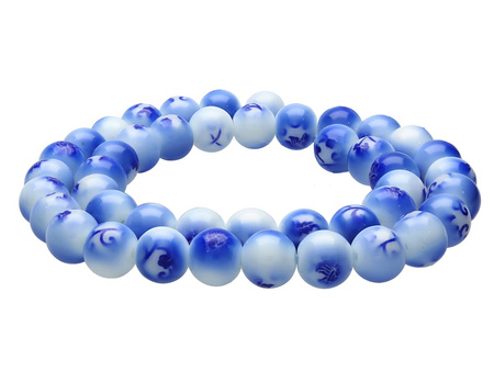 HAPPY™ / kula / 6mm / porcelana / 70szt
