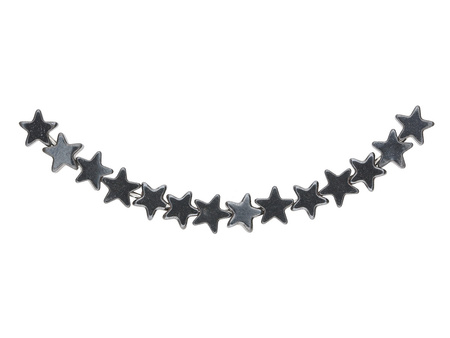 Hematyt / gwiazdka / 4x4x2mm / Classic Black / 10szt